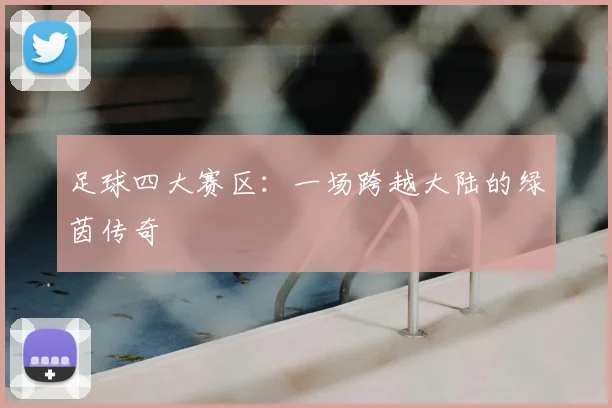 足球四大赛区:一场跨越大陆的绿茵传奇